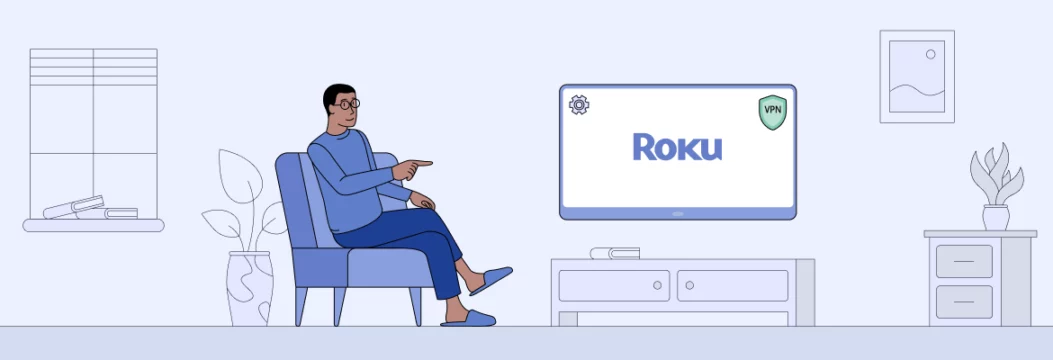 Where is the IP address on a Roku TV