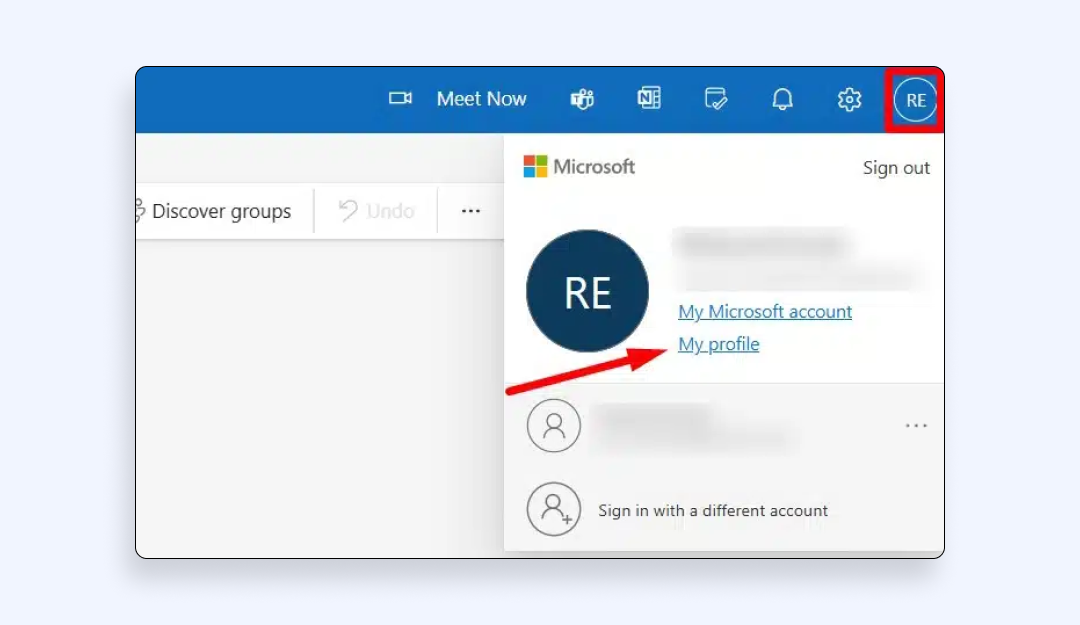 Outlook / Microsoft find linked email 1