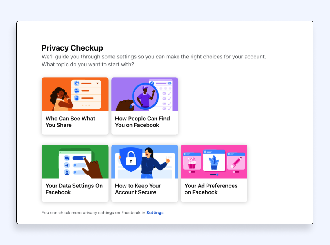 Facebook privacy settings 2