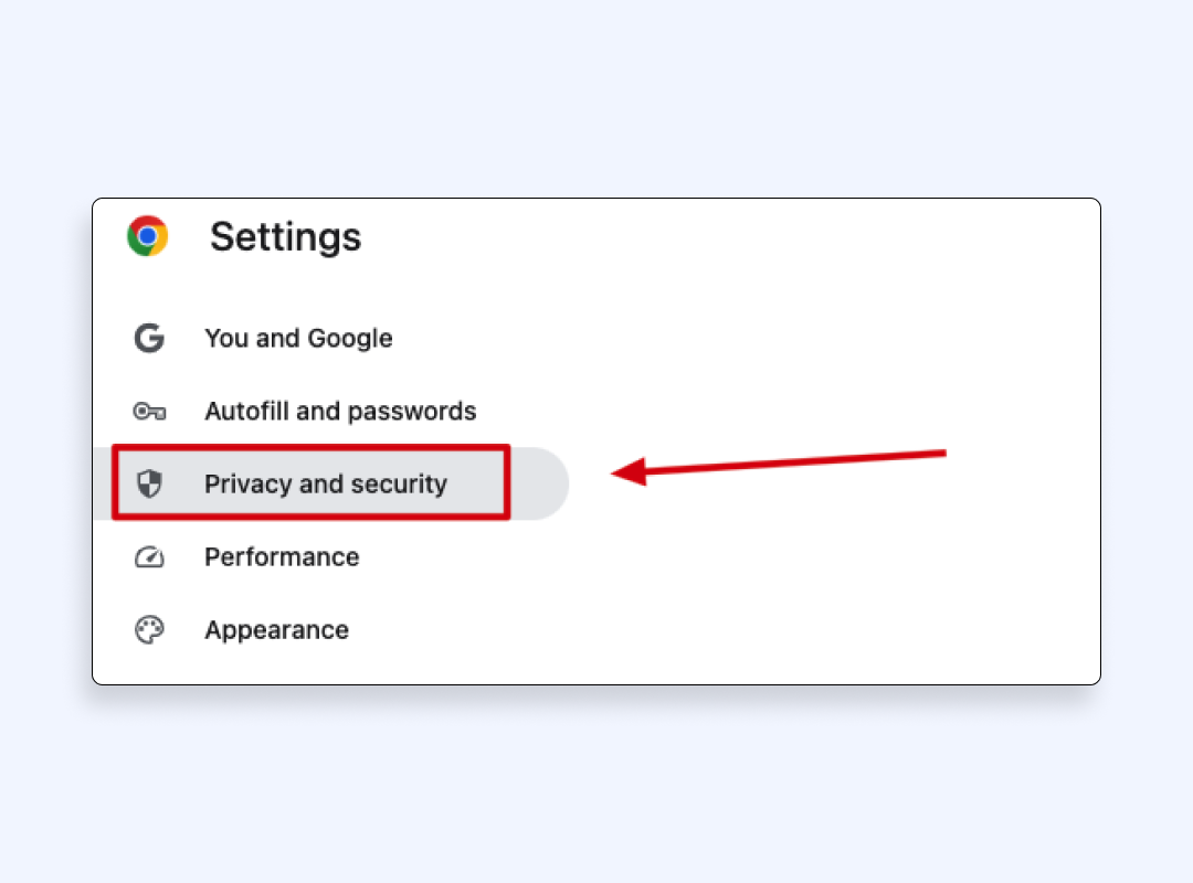 Grant permission in Chrome browser 4