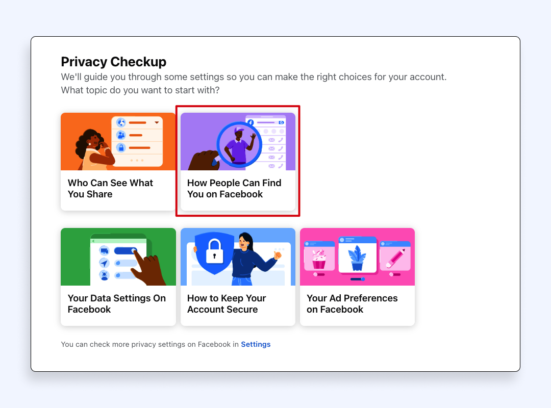 Make your profile unsearchable on Facebook