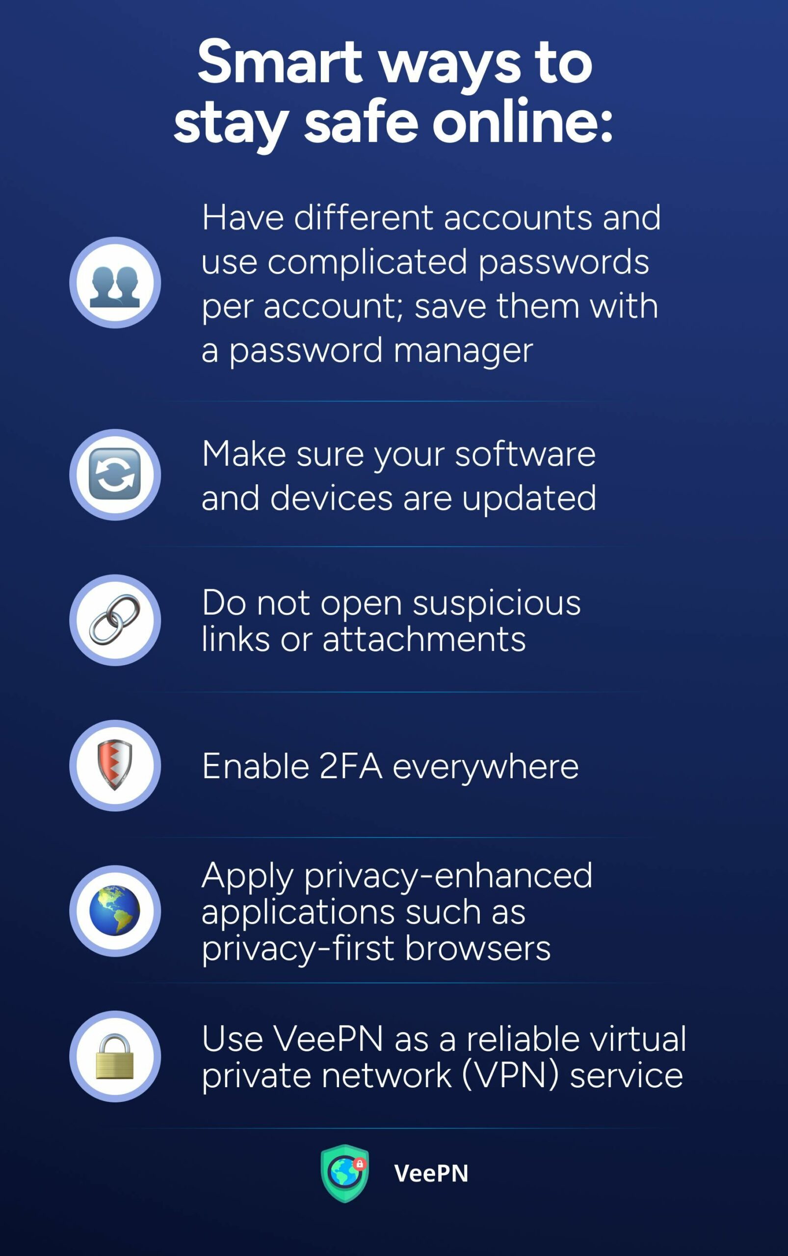 Smart ways to stay safe online