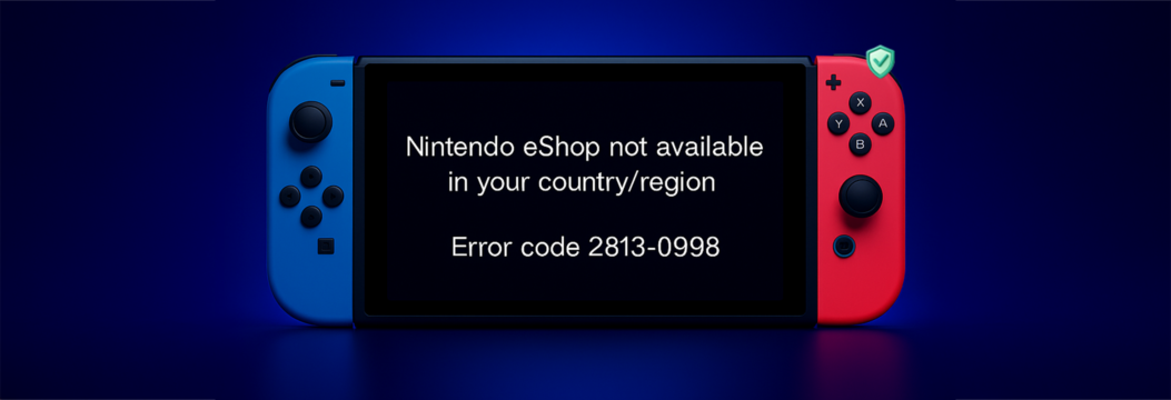 Nintendo eShop Not Available in Your Region